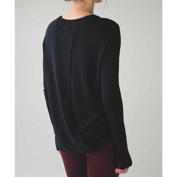 Lululemon Bring It Backbend Sweater Black - Picture 2 of 4